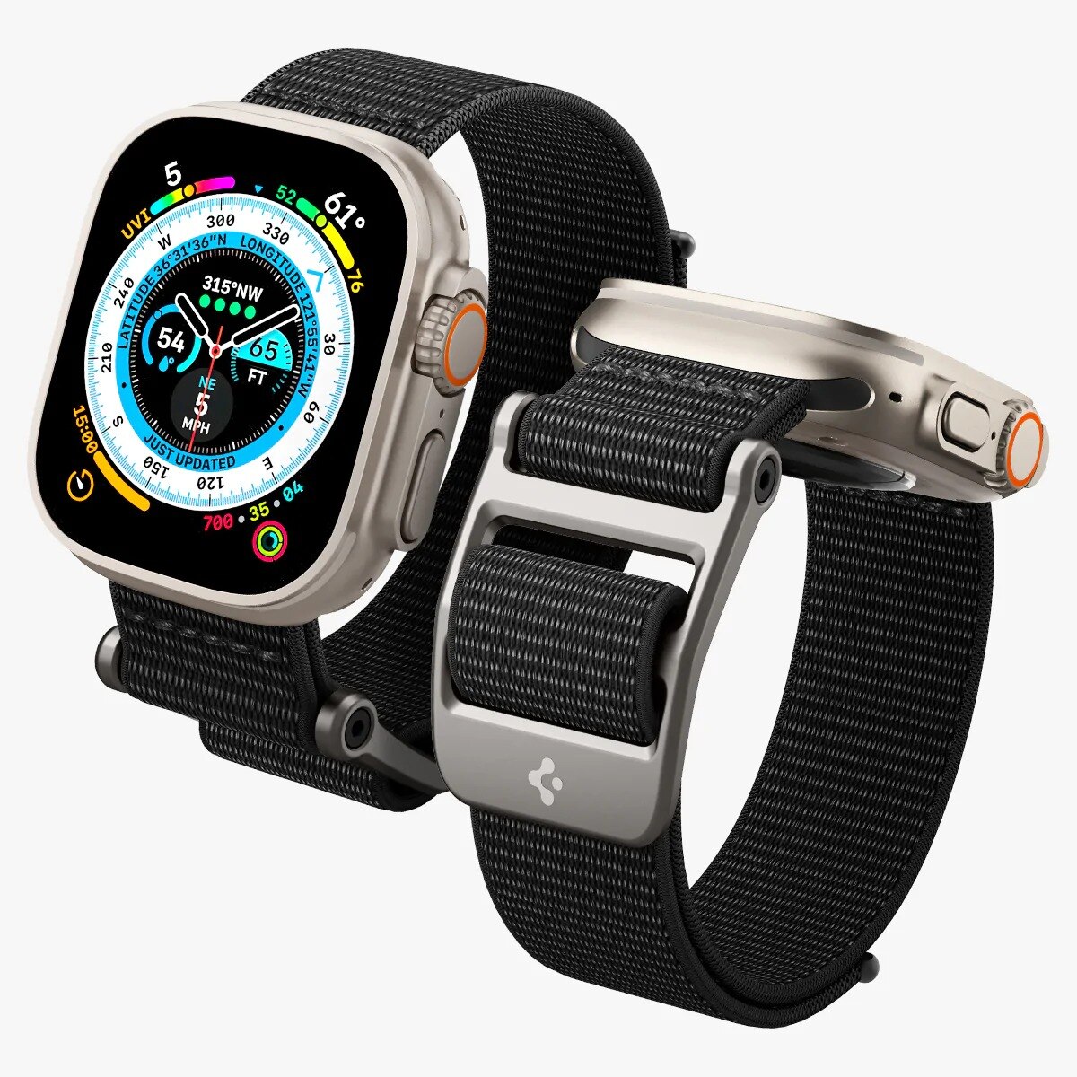 DuraPro Flex Apple Watch Ultra 2 49mm Black