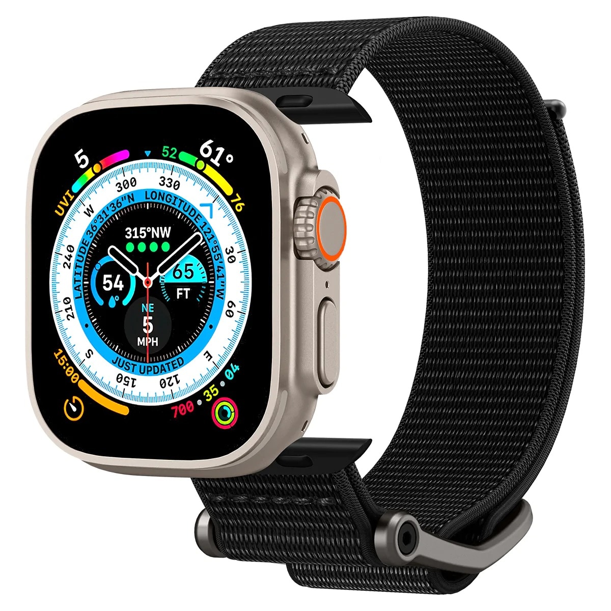 DuraPro Flex Apple Watch Ultra 2 49mm Black