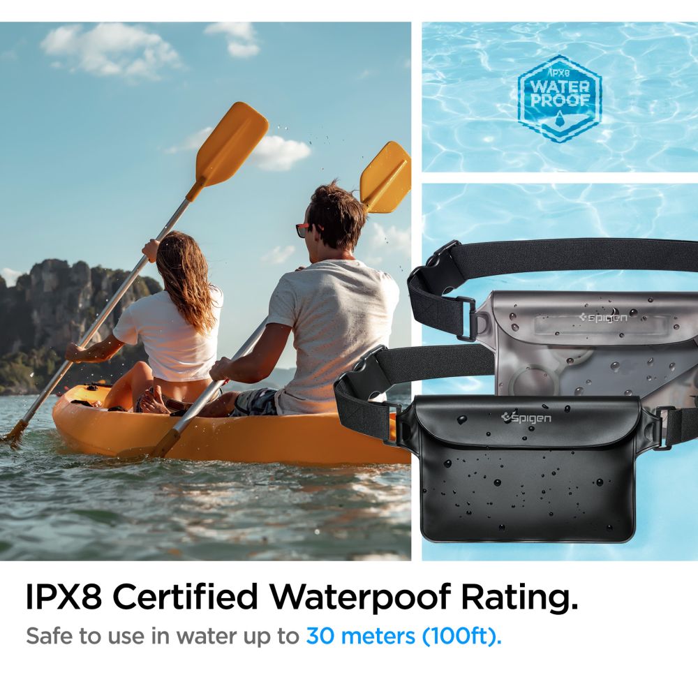 A620 Universal Aqua Shield WaterProof Waist Bag Negro