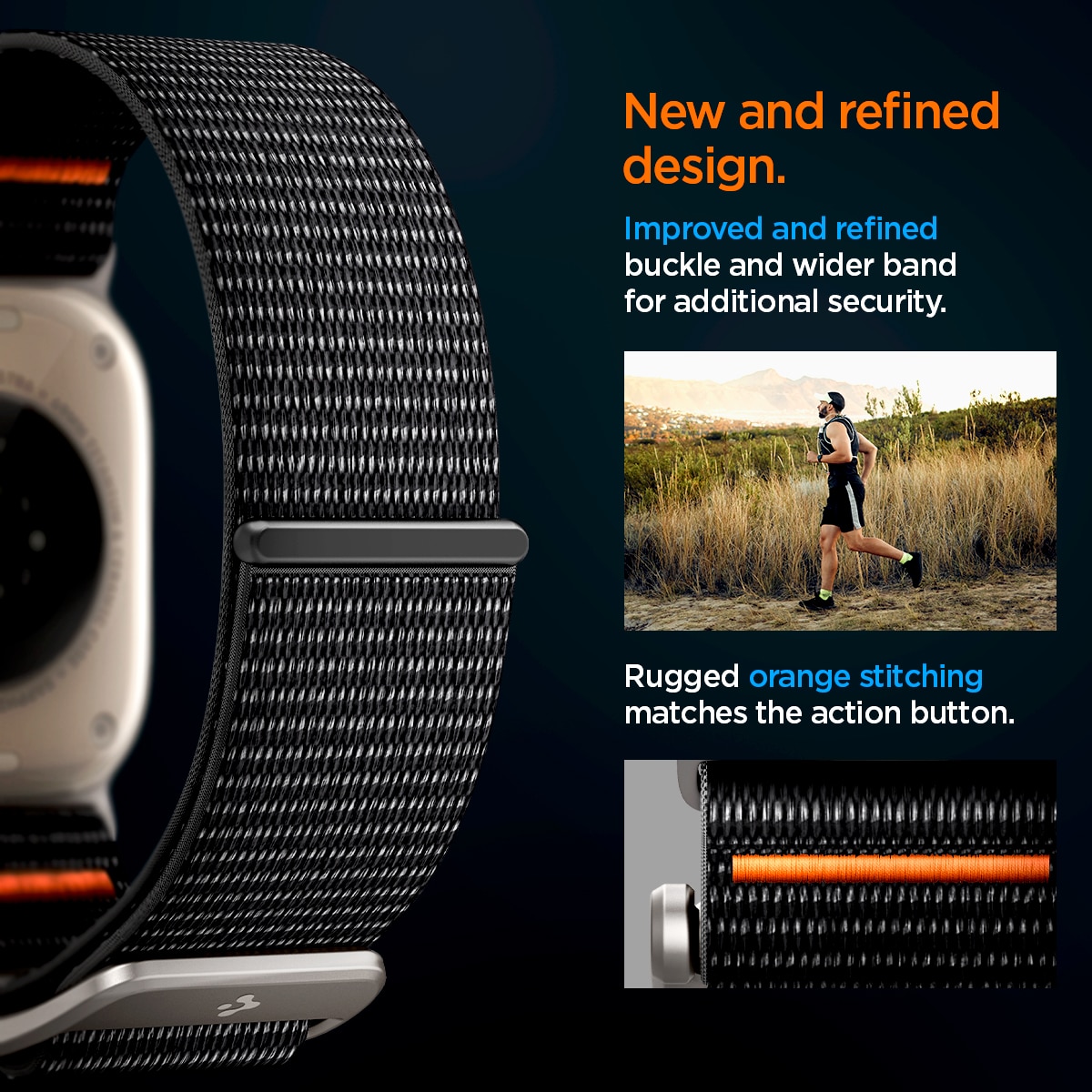 DuraPro Flex Ultra Apple Watch Series 10 46mm Black