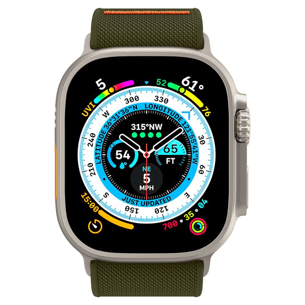 Fit Lite Ultra Apple Watch 45mm Series 9 Khaki
