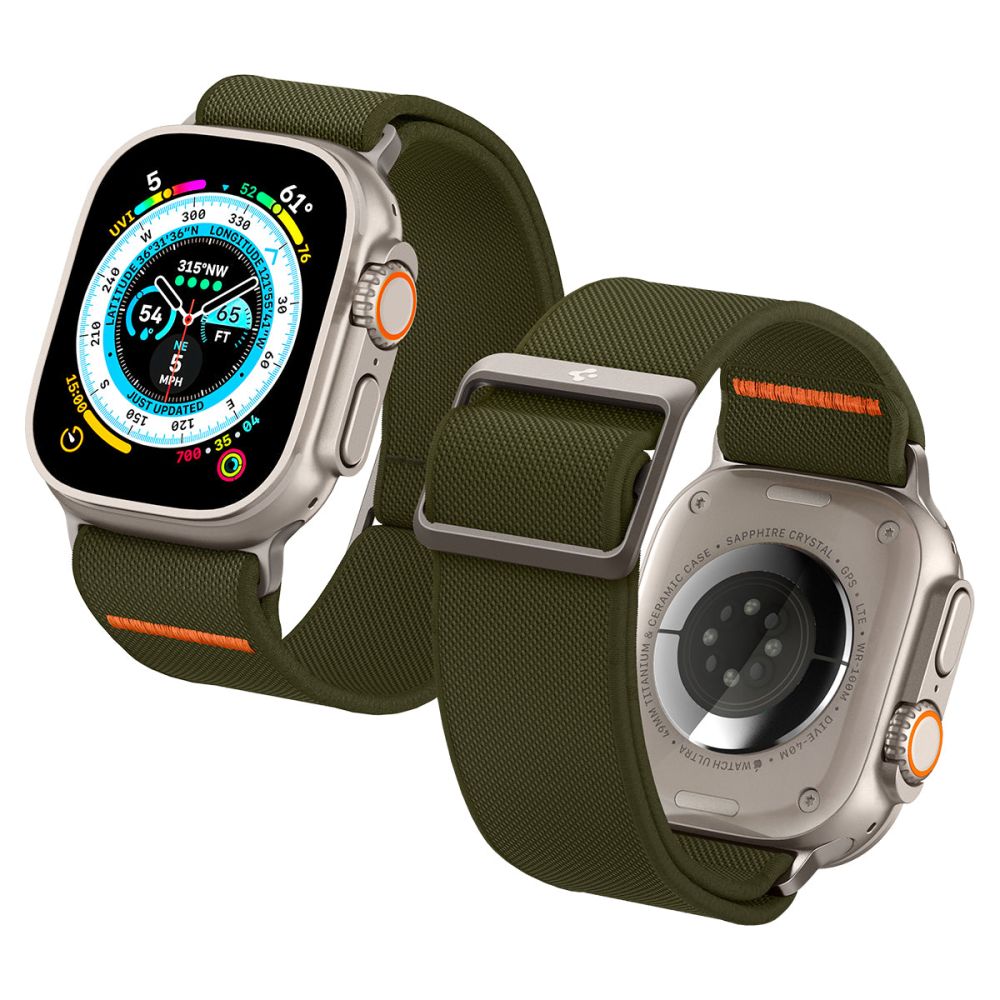 Fit Lite Ultra Apple Watch 45mm Series 9 Khaki