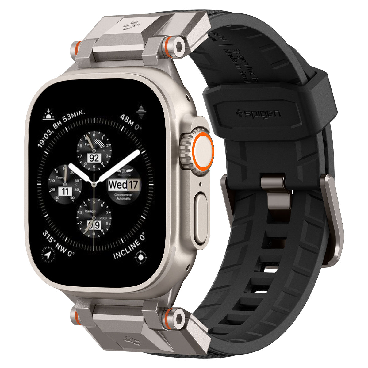 DuraPro Armor Apple Watch 45mm Series 8 Black