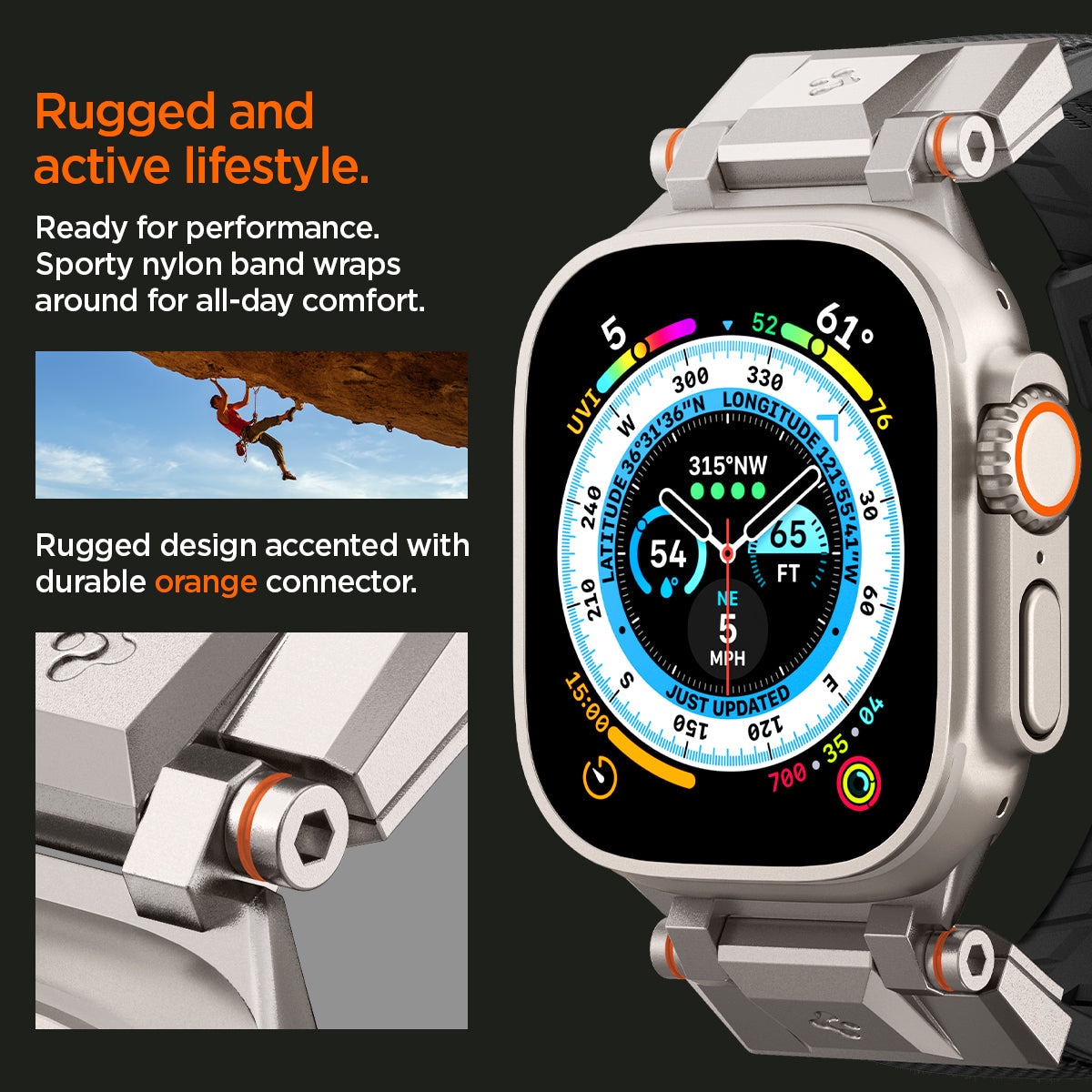 DuraPro Armor Apple Watch Series 10 46mm Black