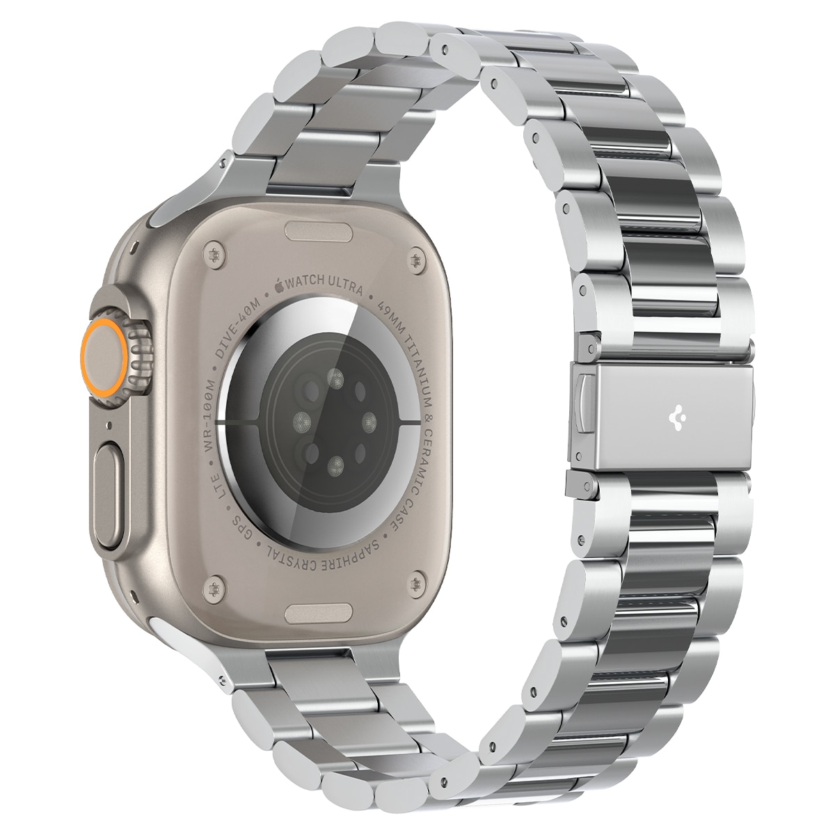 Correa Mordern Fit 316L Apple Watch Ultra 49mm Plata