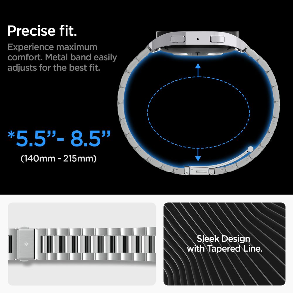 Correa Mordern Full-Fit Samsung Galaxy Watch 6 44mm Silver