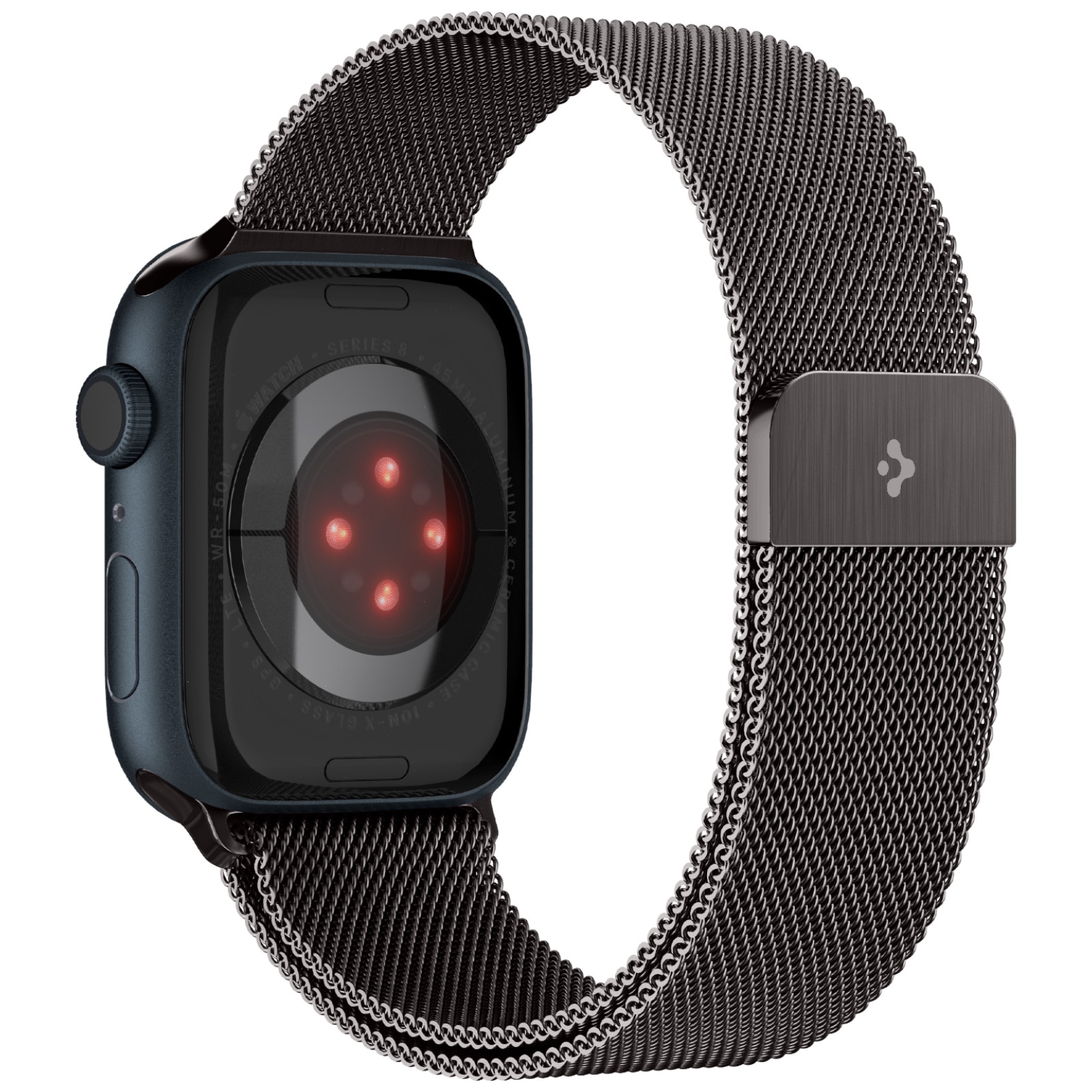 Correa Metal Fit Apple Watch 45mm Series 9 Graphite