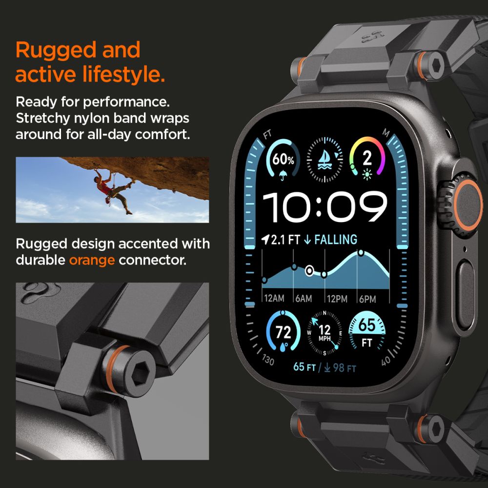 DuraPro Armor Apple Watch Series 1-3 42mm Black Edition