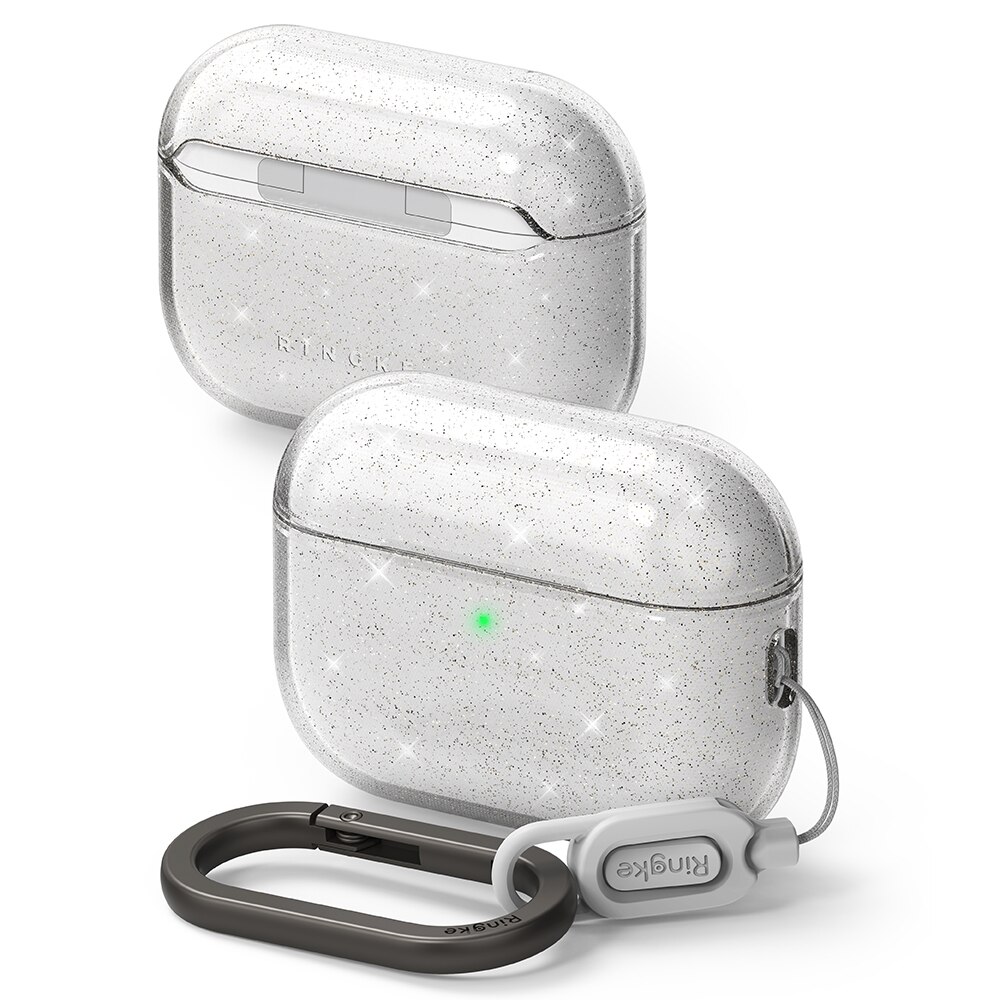Funda Air Apple AirPods Pro 3 Glitter Clear
