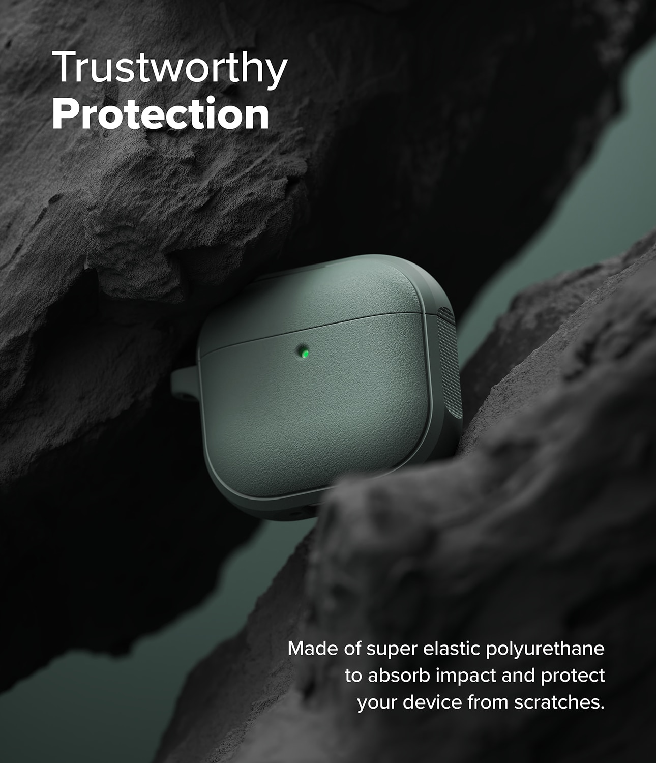 Funda Onyx Magnetic Apple AirPods 4 Sage Green