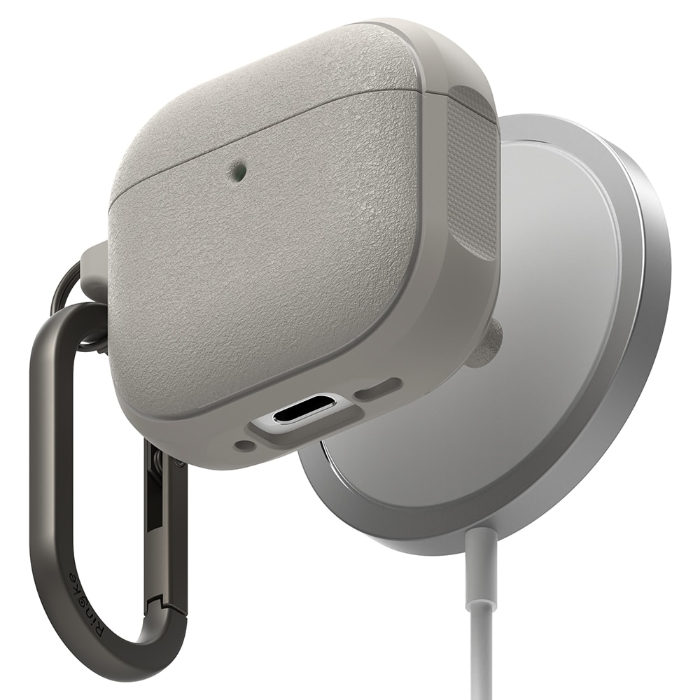 Funda Onyx Magnetic Apple AirPods 4 Warm Gray