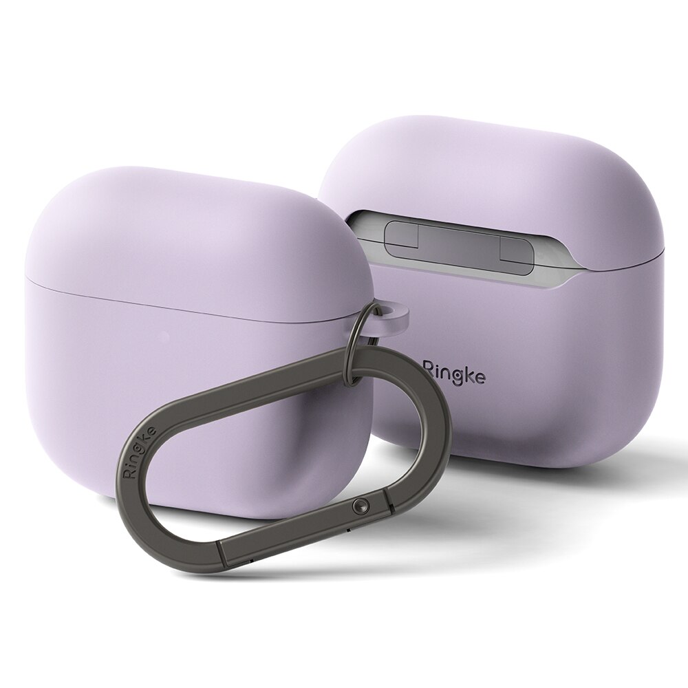 Silicone Funda Apple AirPods 4 Light Purple
