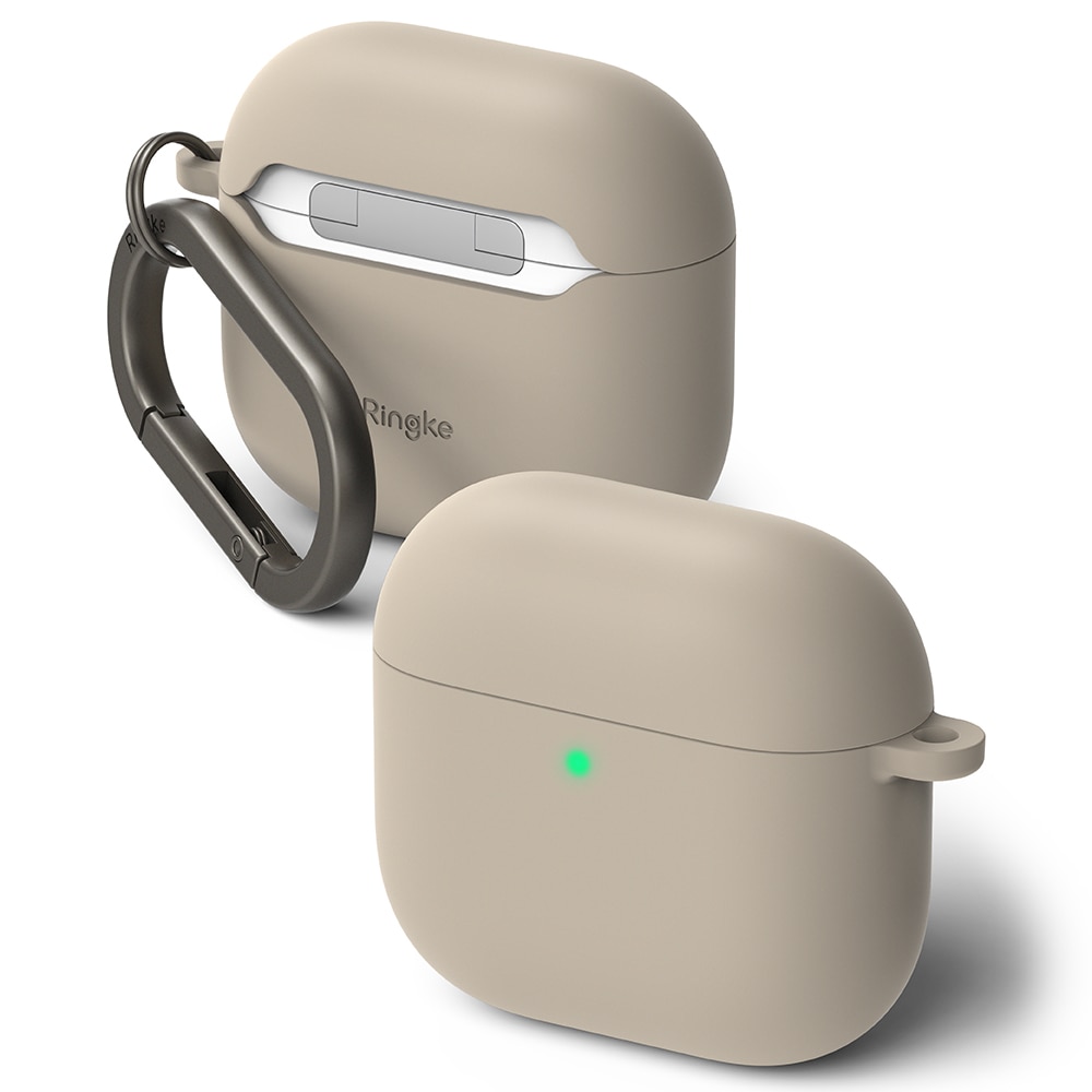 Silicone Funda Apple AirPods 4 Stone