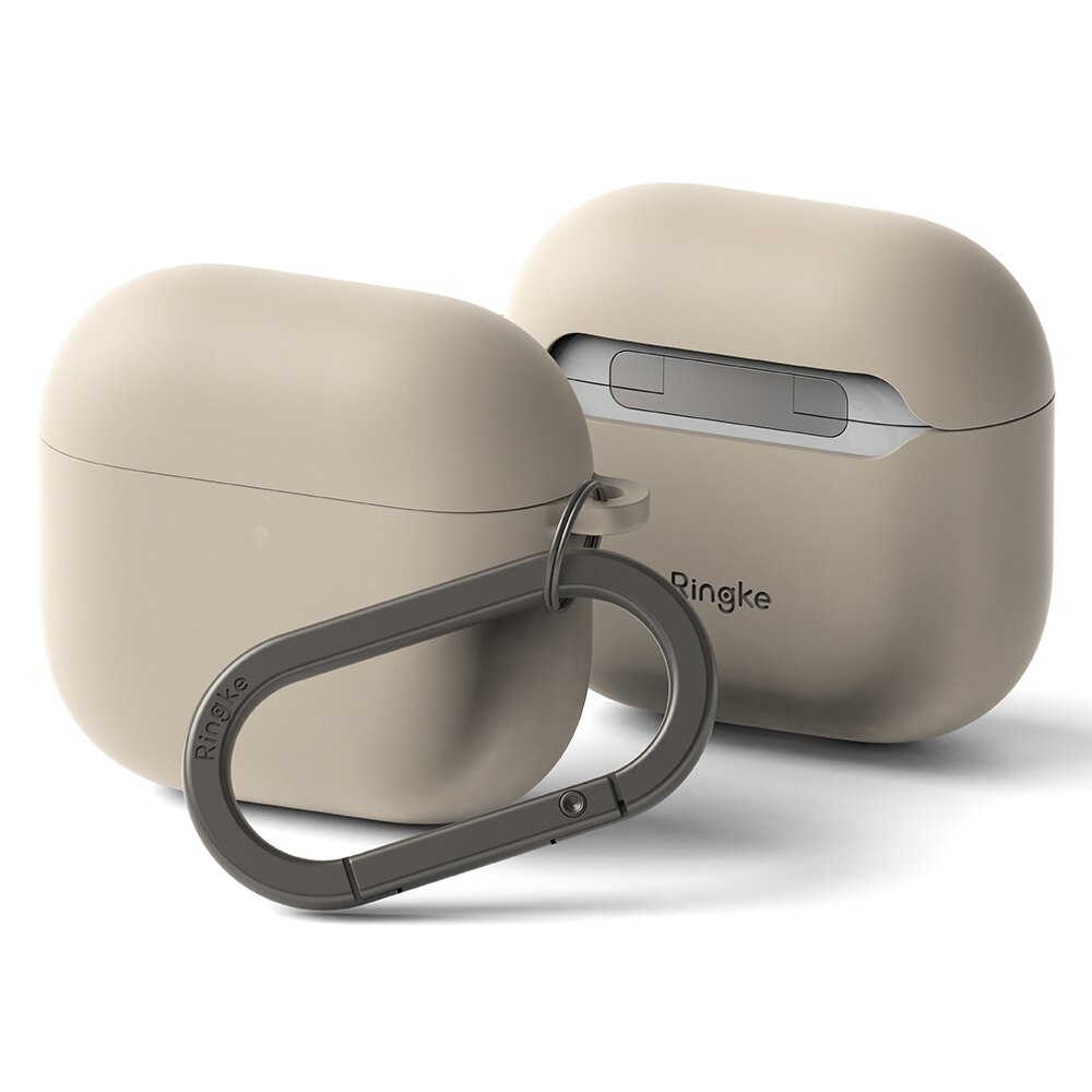Silicone Funda Apple AirPods 4 Stone