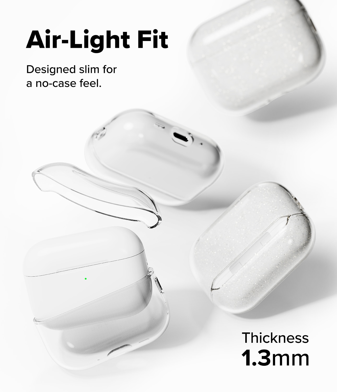 Funda Air Apple AirPods Pro 3 Transparente
