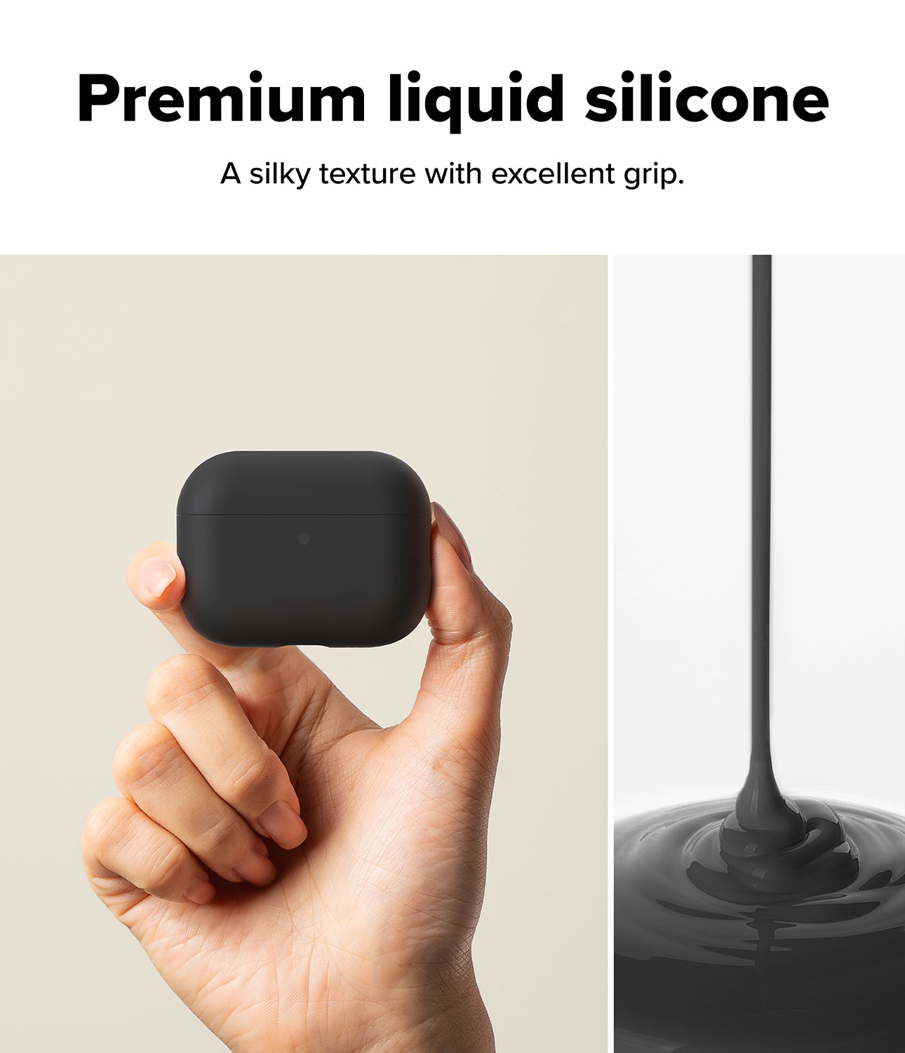 Silicone Funda Apple AirPods Pro 3 Black