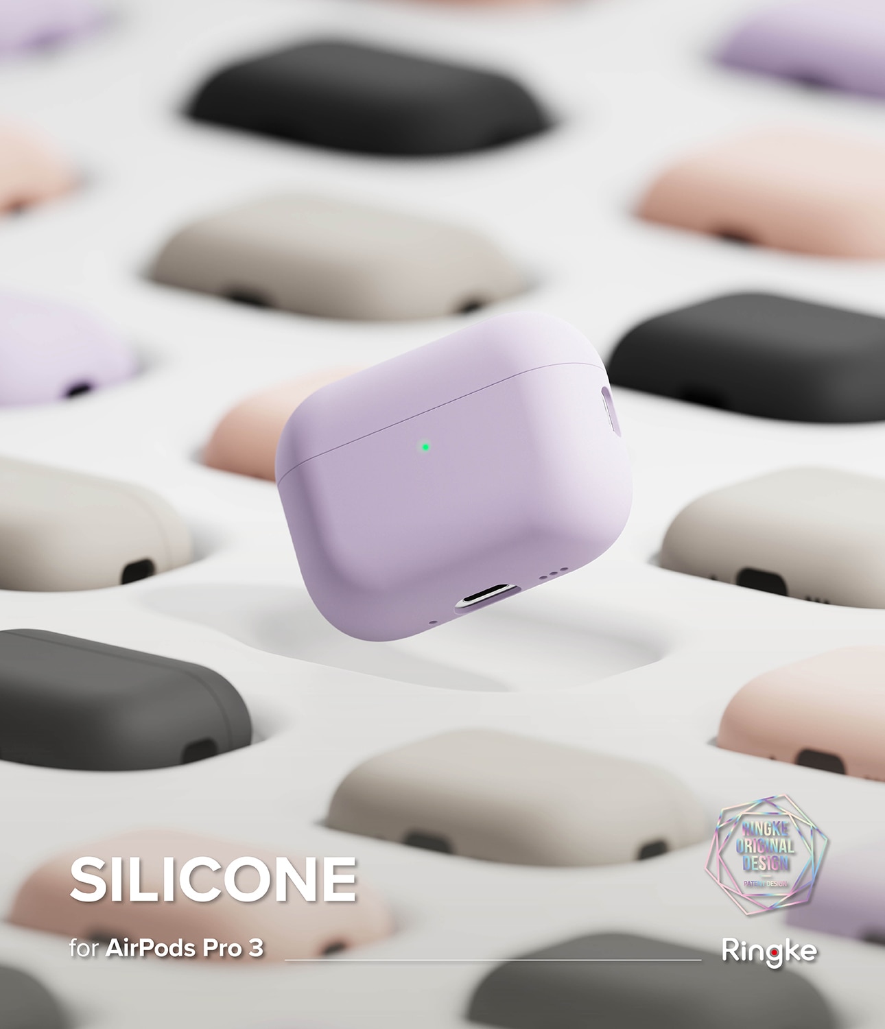 Silicone Funda Apple AirPods Pro 3 Pink