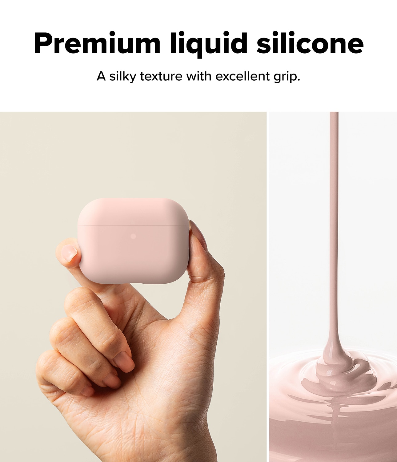 Silicone Funda Apple AirPods Pro 3 Pink