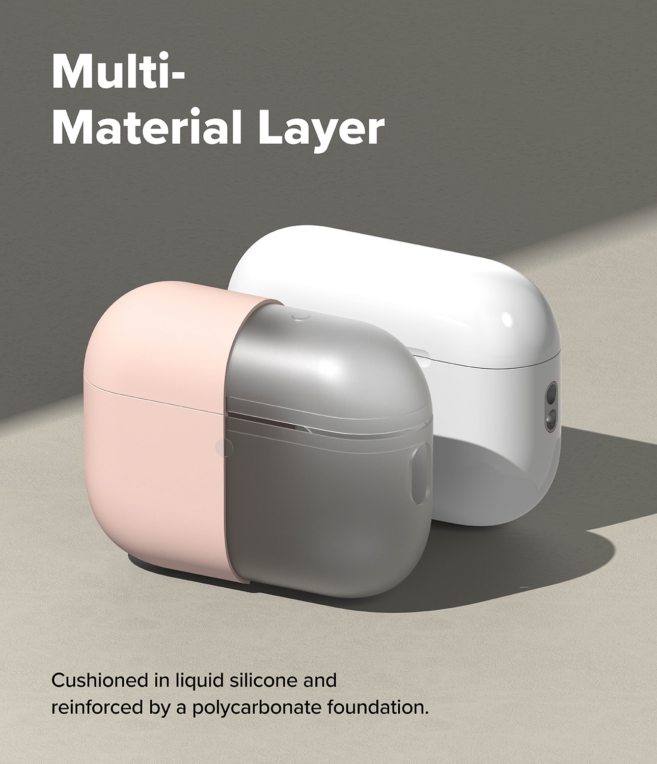 Silicone Funda Apple AirPods Pro 3 Pink