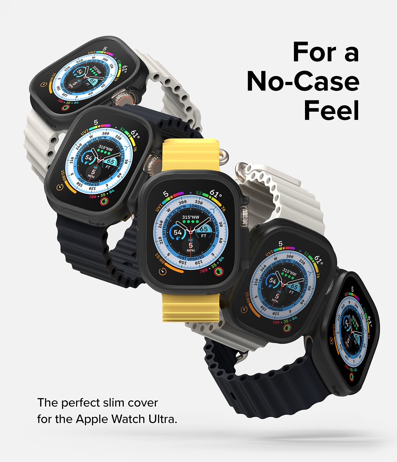 Funda Slim (2 piezas) Apple Watch Ultra 49mm 1st Gen Multi color/patrón