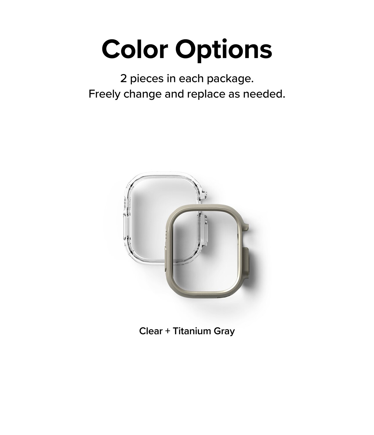 Funda Slim (2 piezas) Apple Watch Ultra 49mm 2nd Gen Multi color/patrón