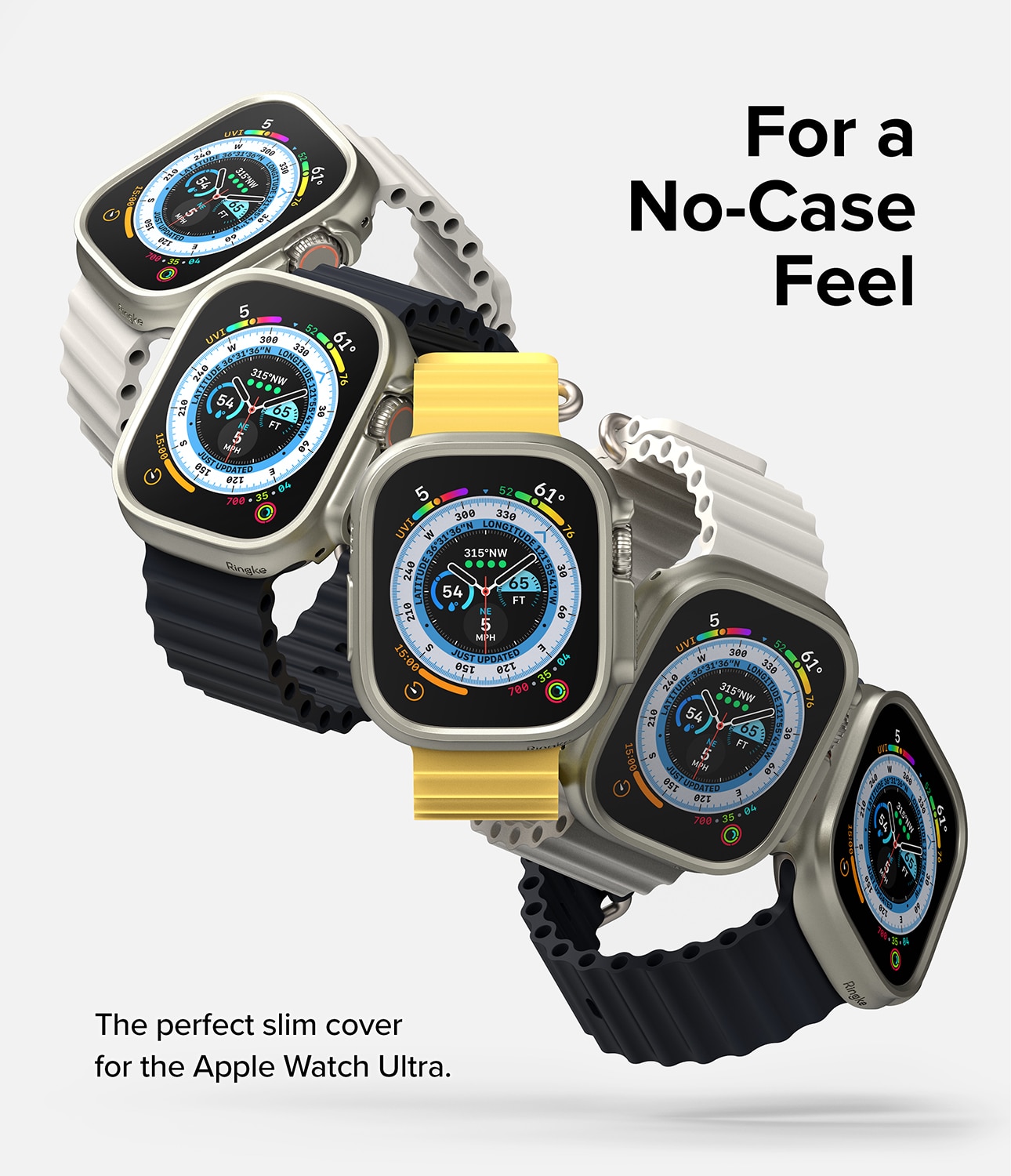 Funda Slim (2 piezas) Apple Watch Ultra 49mm 2nd Gen Multi color/patrón