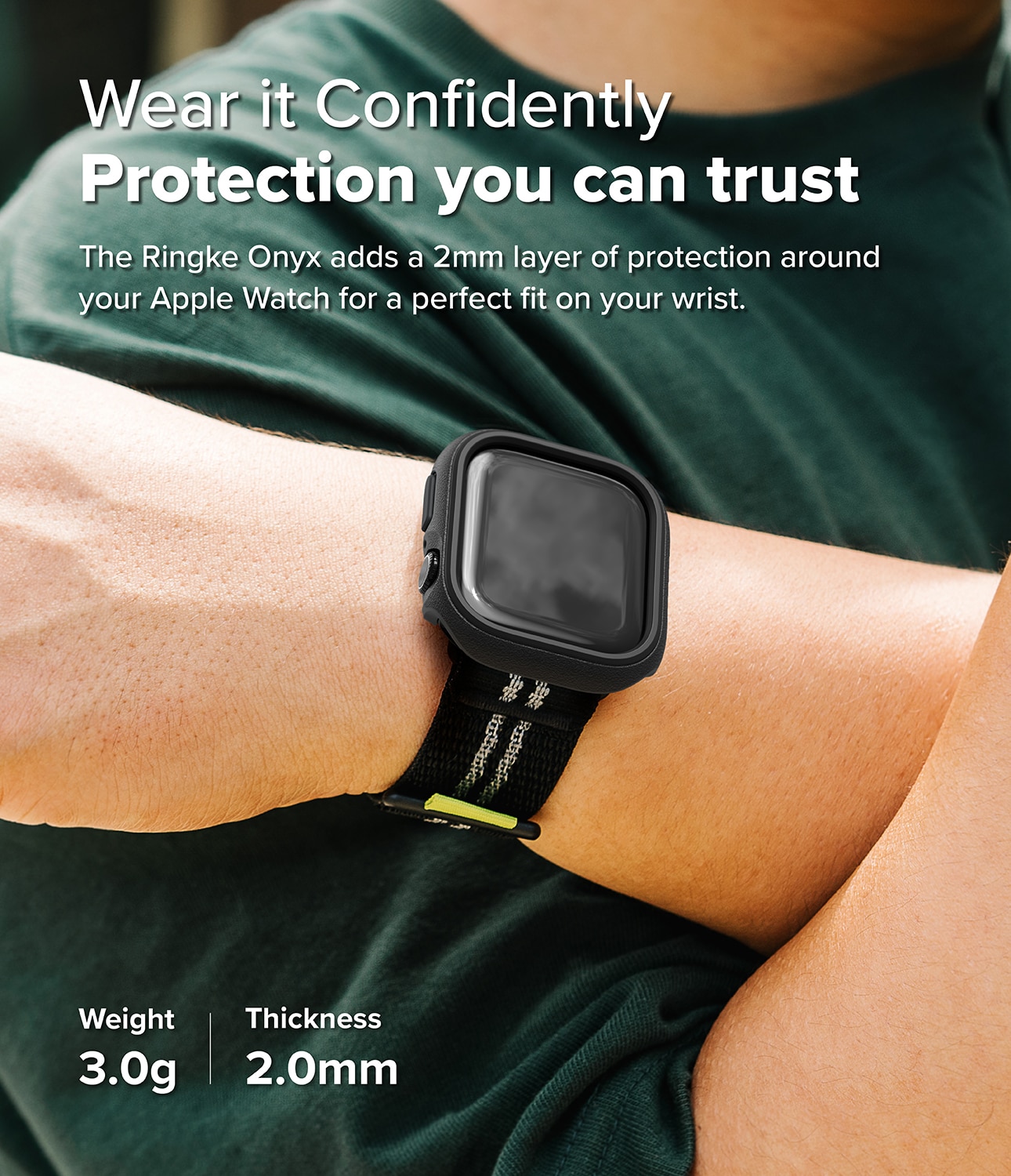 Funda Onyx Apple Watch Series 10 46mm negro