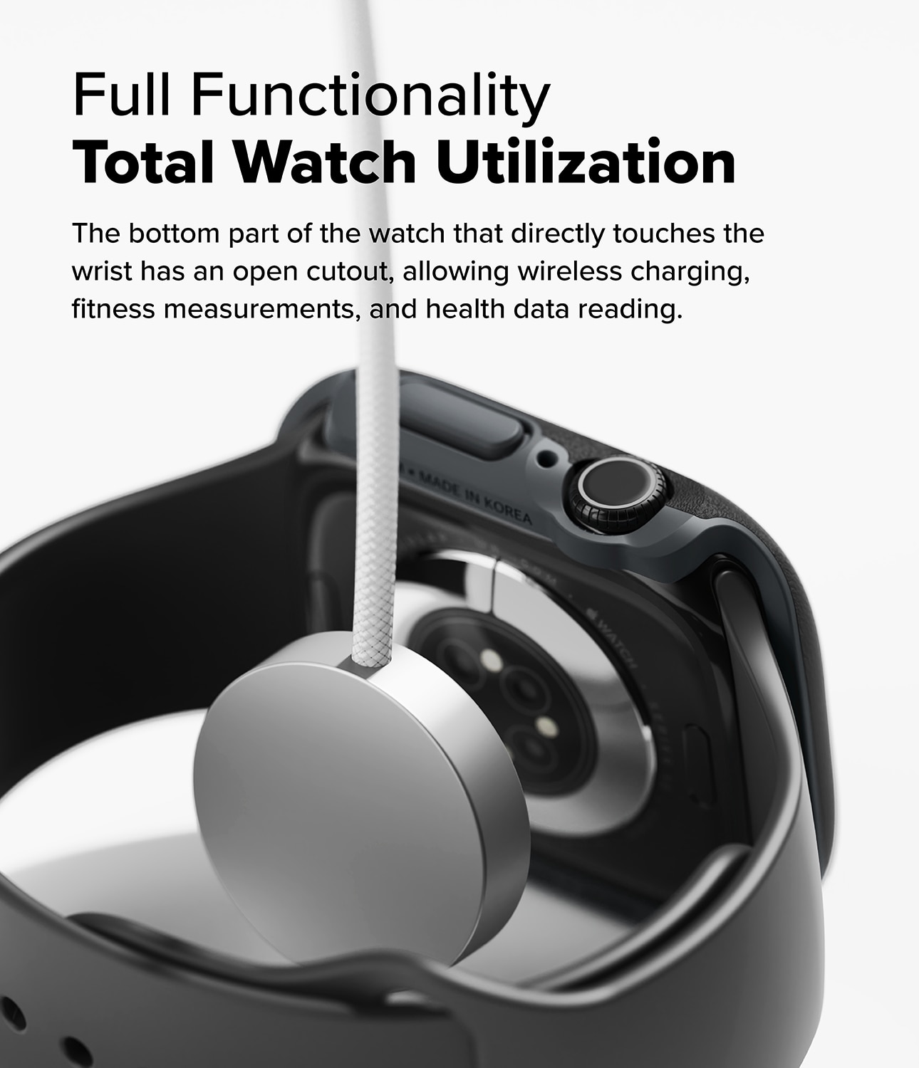 Funda Onyx Apple Watch Series 10 46mm negro