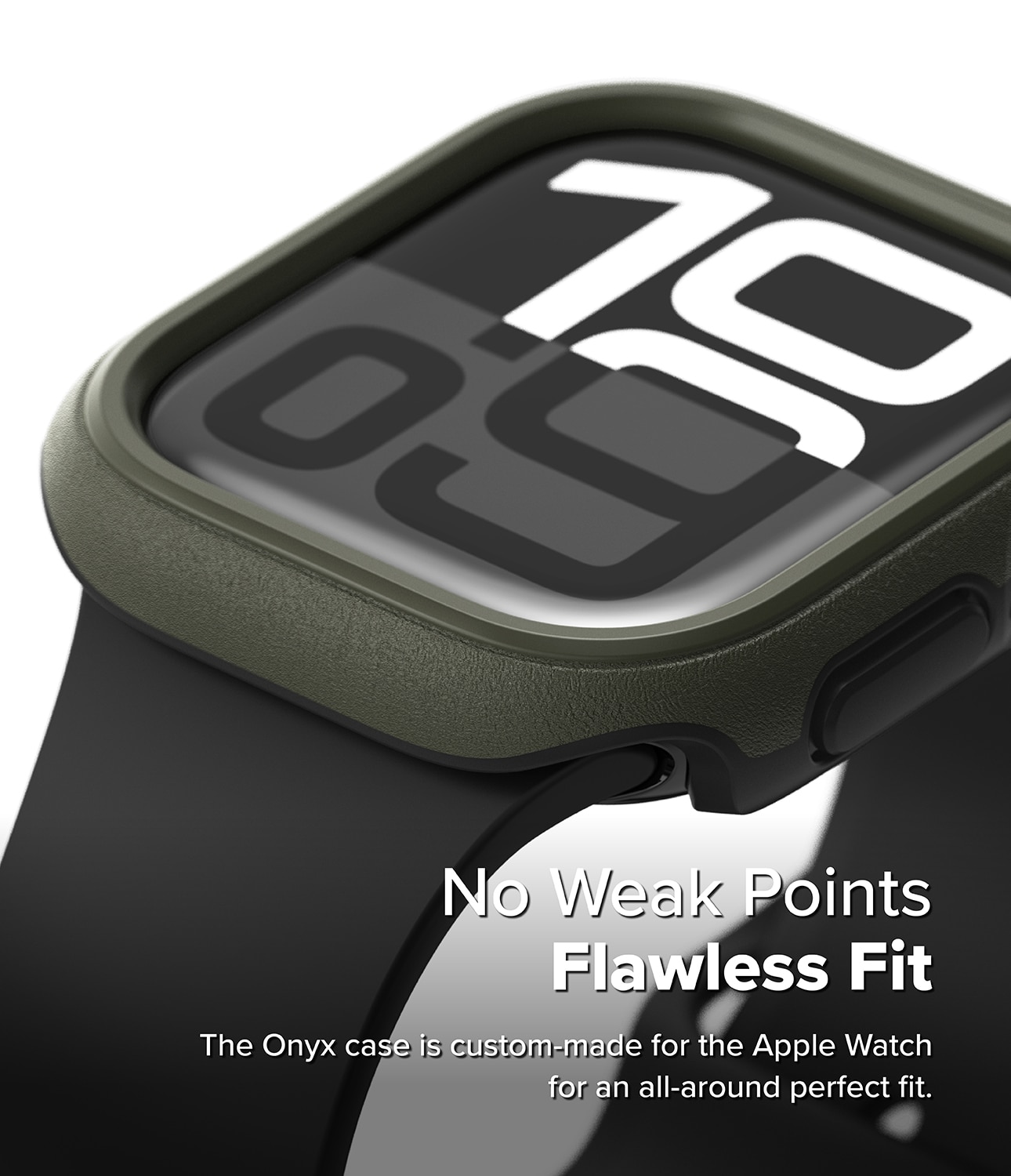 Funda Onyx Apple Watch Series 10 46mm Dark Green