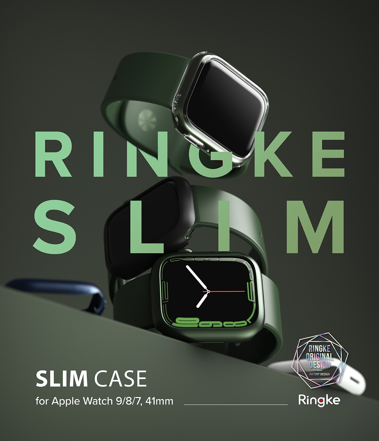 Funda Slim (2 piezas) Apple Watch Series 8 41mm Multi color/patrón