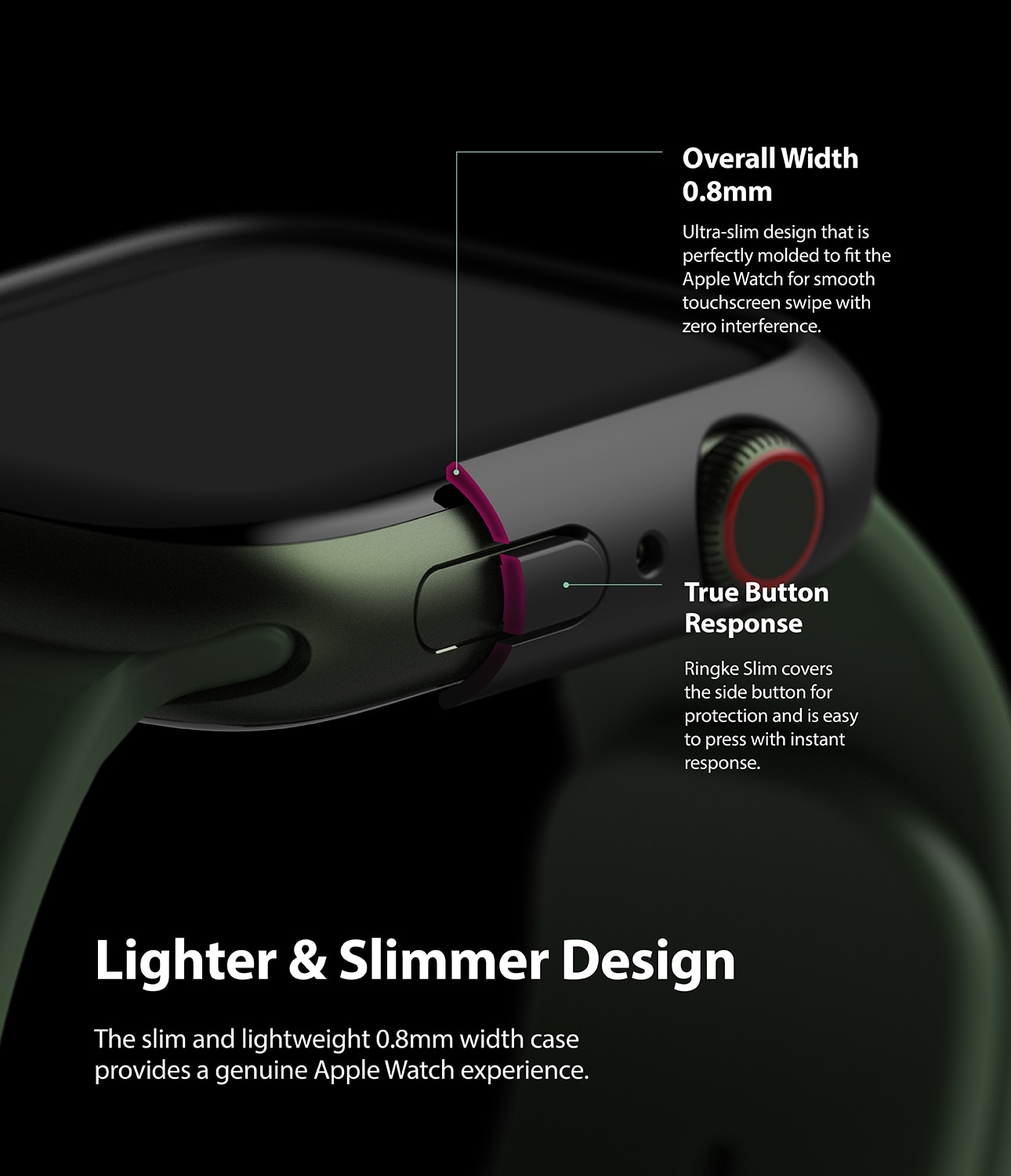 Funda Slim (2 piezas) Apple Watch Series 8 41mm Multi color/patrón