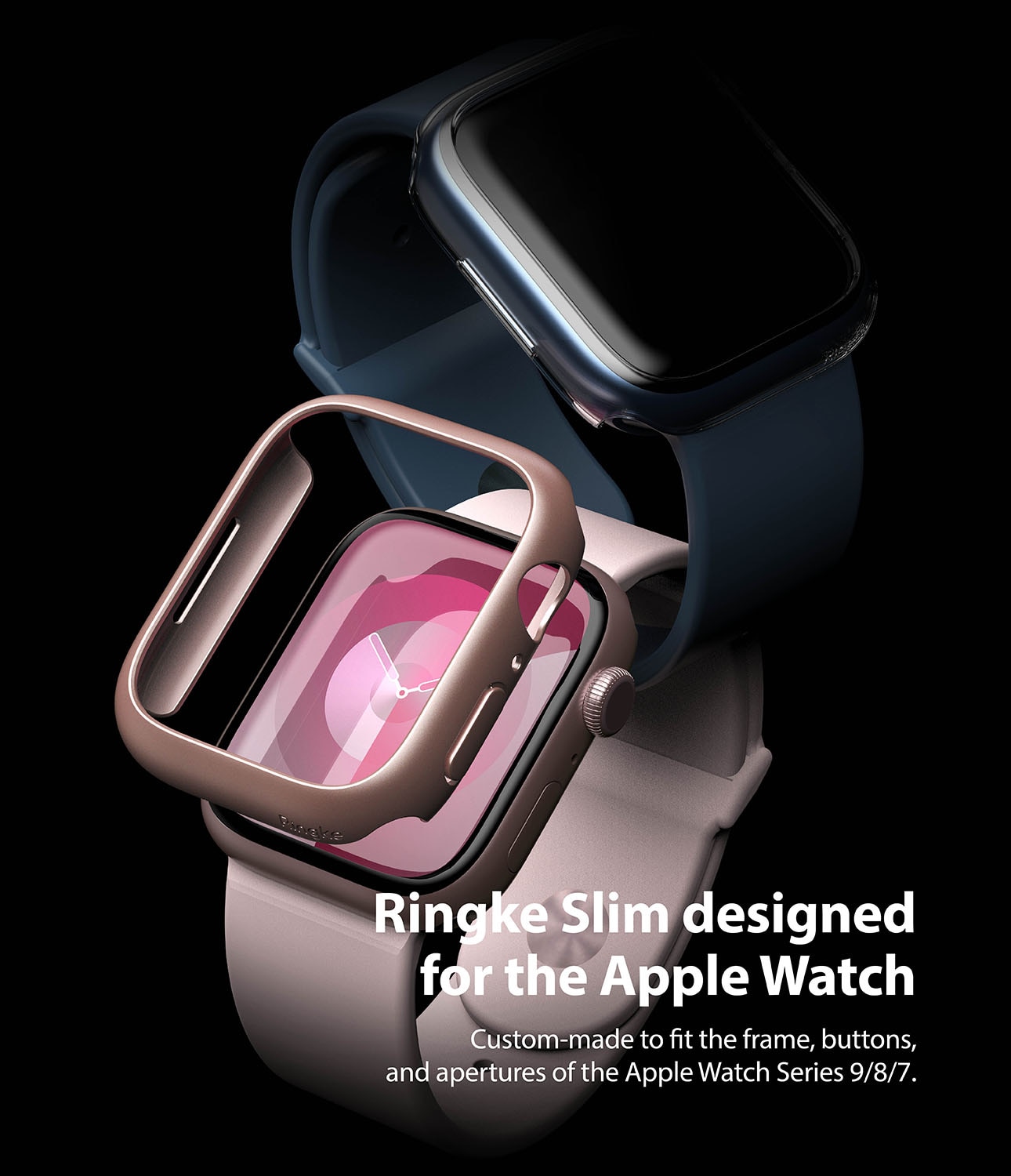 Funda Slim (2 piezas) Apple Watch Series 7 41mm Multi color/patrón