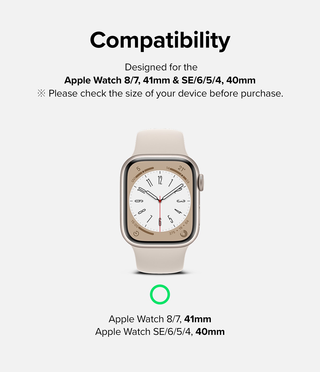 Dual Easy Screen Protector (3 piezas) Apple Watch Series 4-6 40mm
