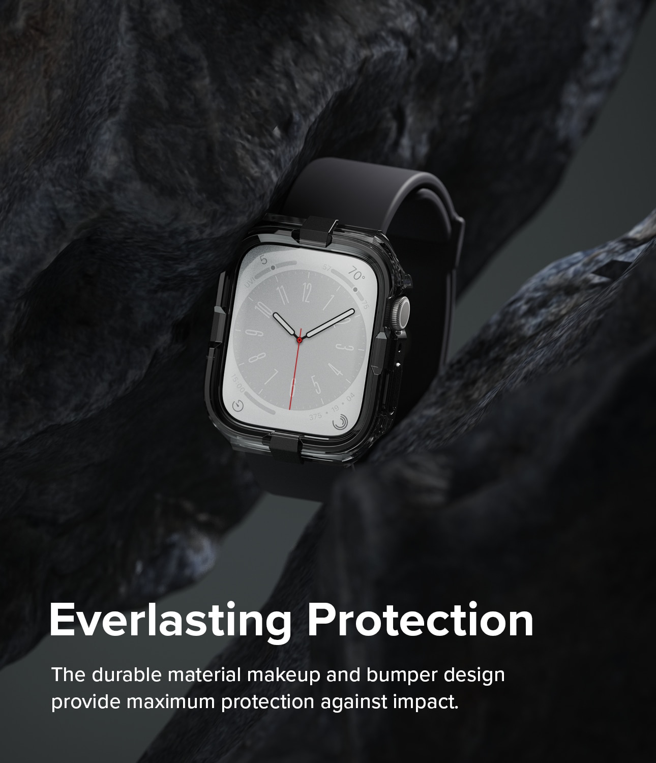 Funda Fusion Bumper Apple Watch 45mm Series 7 Black