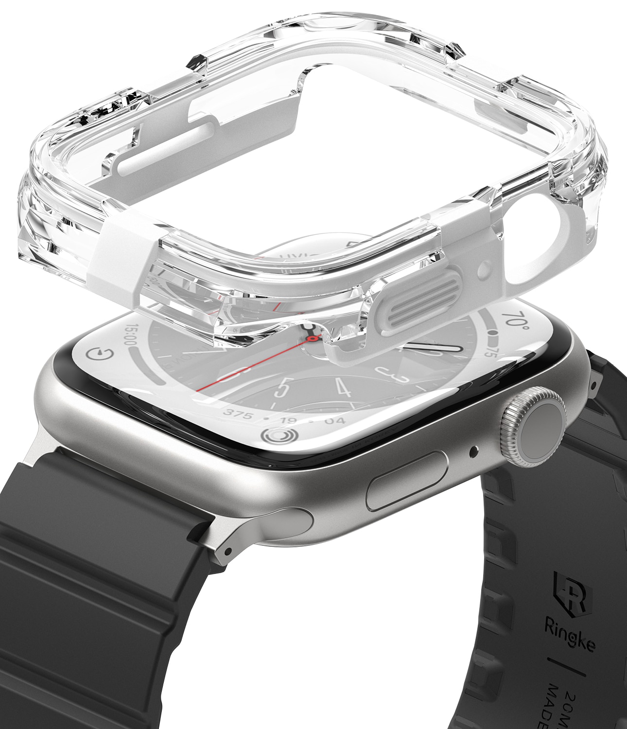 Funda Fusion Bumper Apple Watch 44 mm White