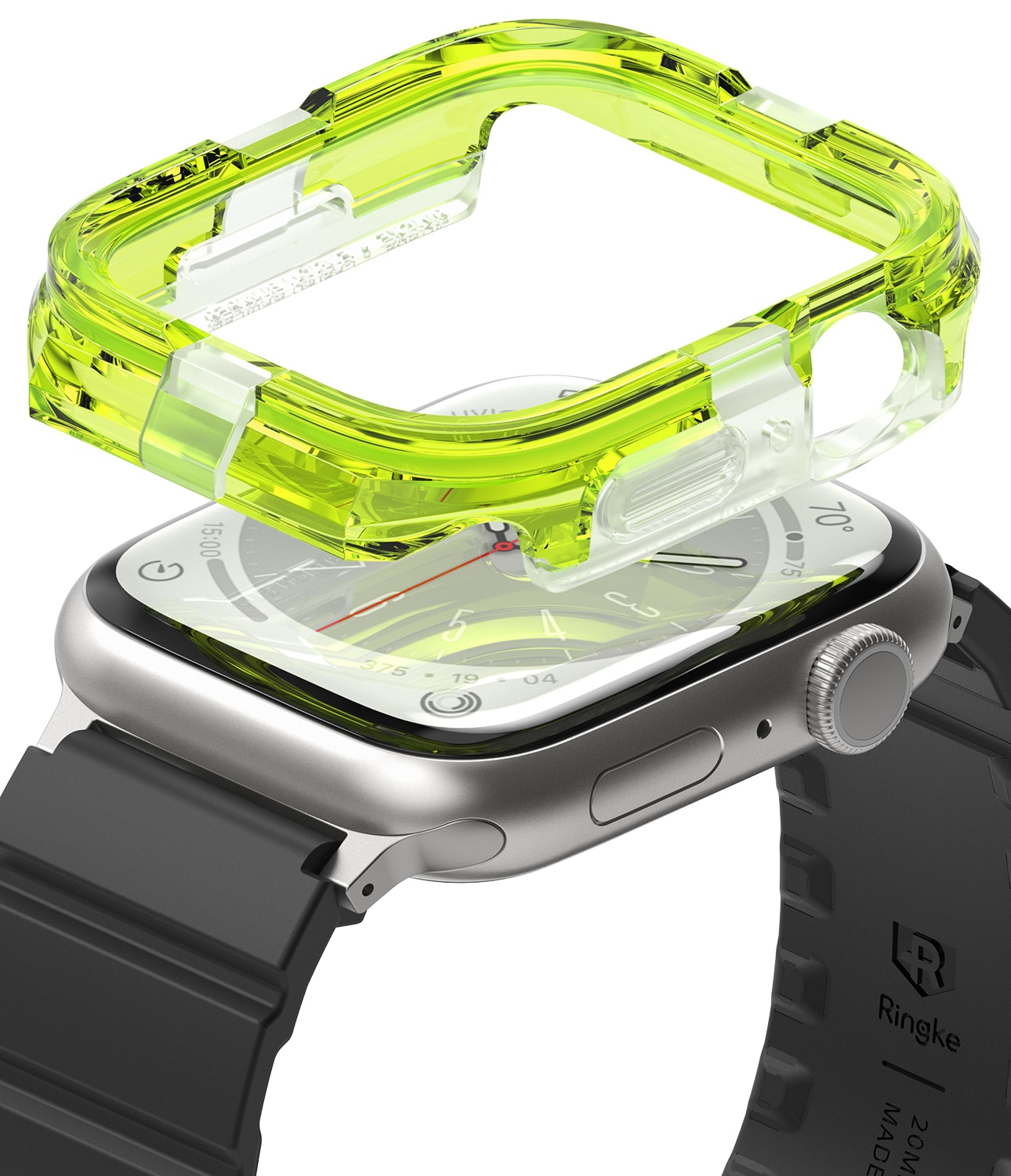 Funda Fusion Bumper Apple Watch 44 mm Neon Green