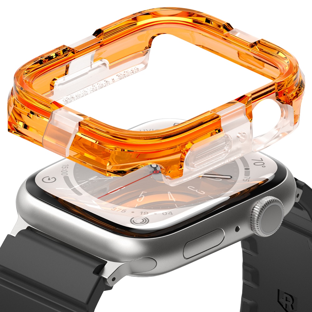 Funda Fusion Bumper Apple Watch 44 mm Neon Orange