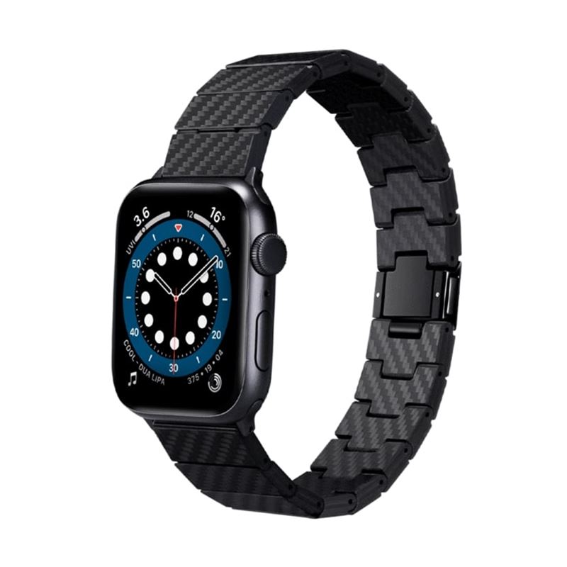Apple Watch 42/44/45 mm Correa Modern Carbon Fiber Black