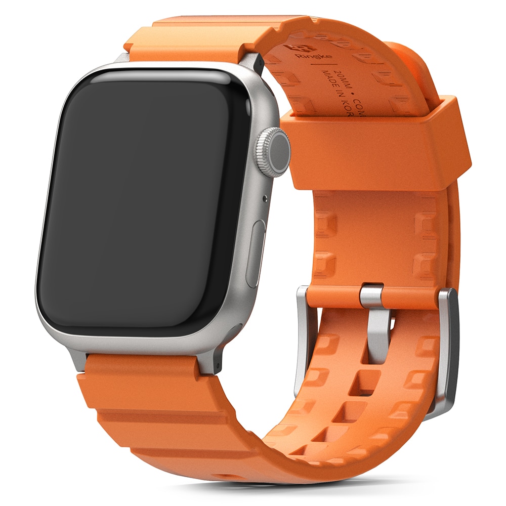 Rubber One Bold Band Apple Watch 45mm Series 8 Orange