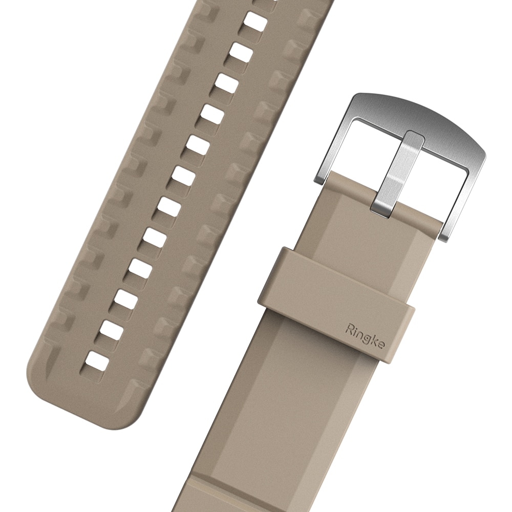 Rubber One Bold Band Apple Watch 45mm Series 8 Gray Sand