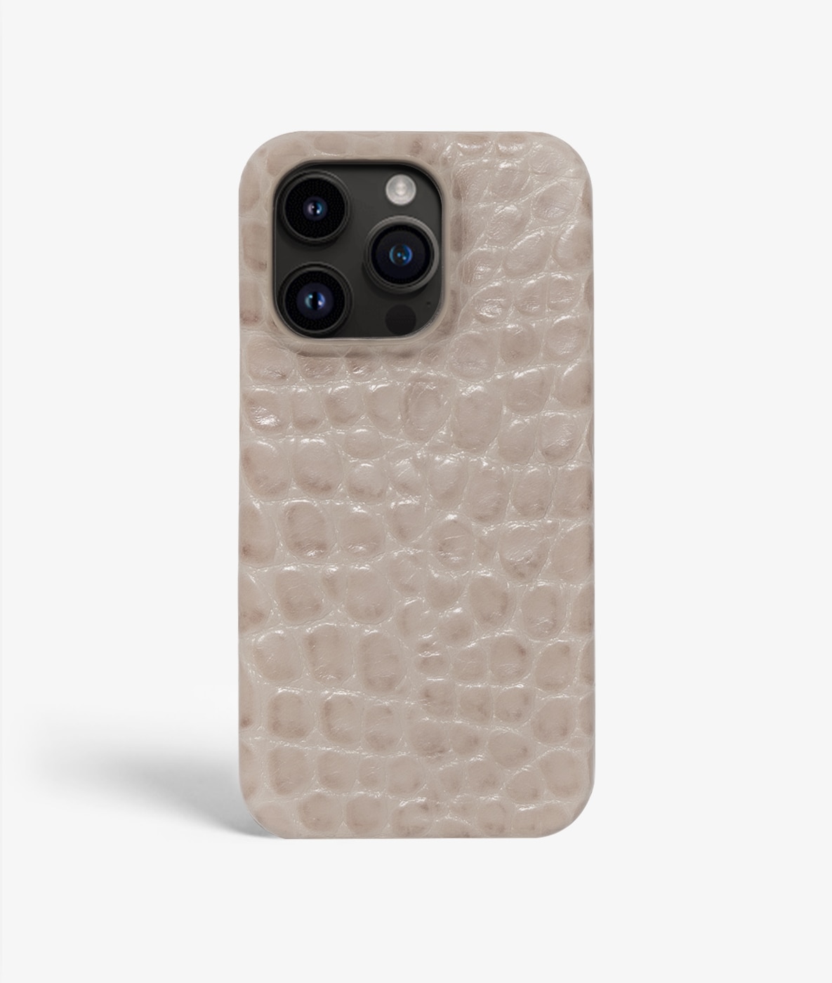 Funda iPhone 13 Pro Small Croco Gris