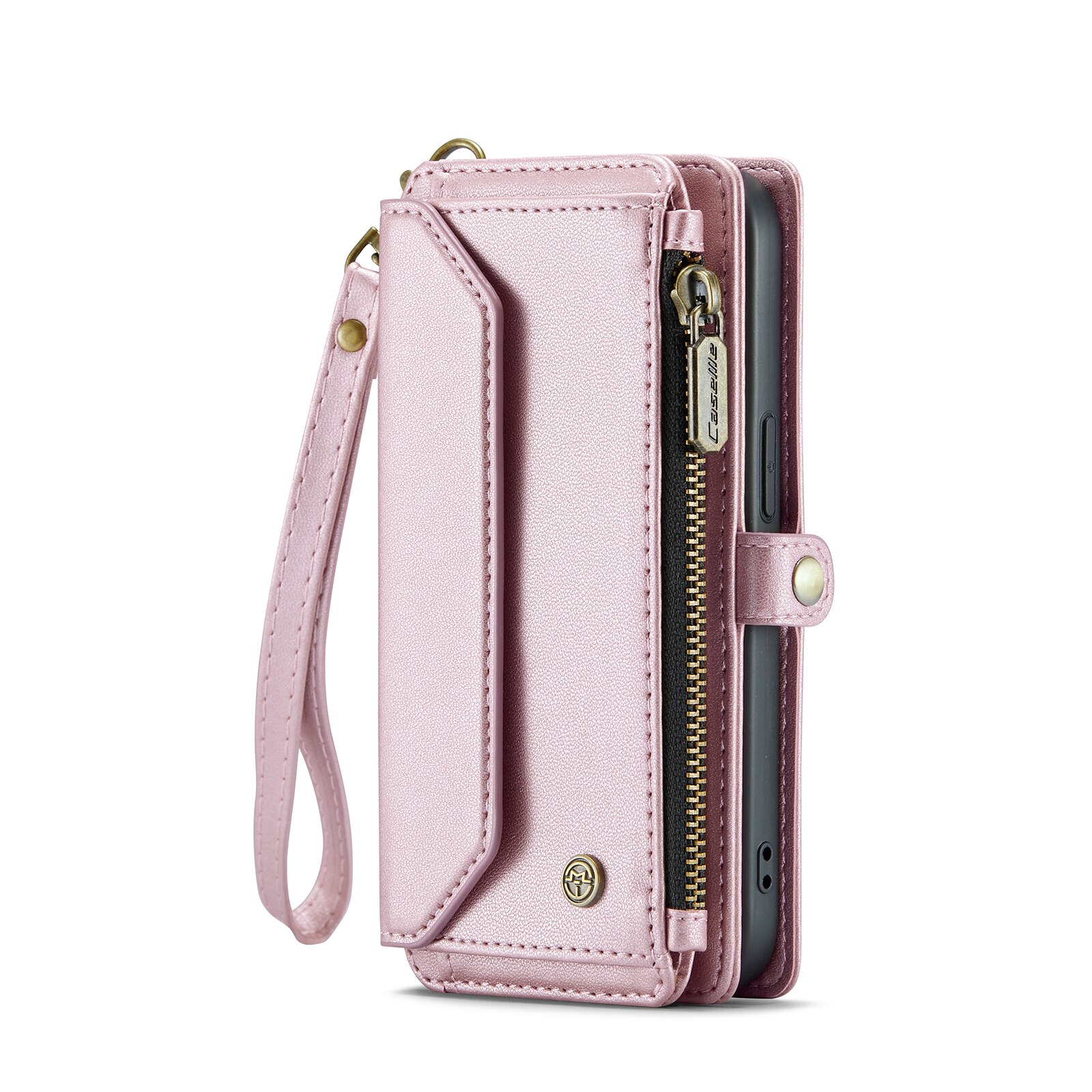 Funda de billetera iPhone 13 Pro rosado