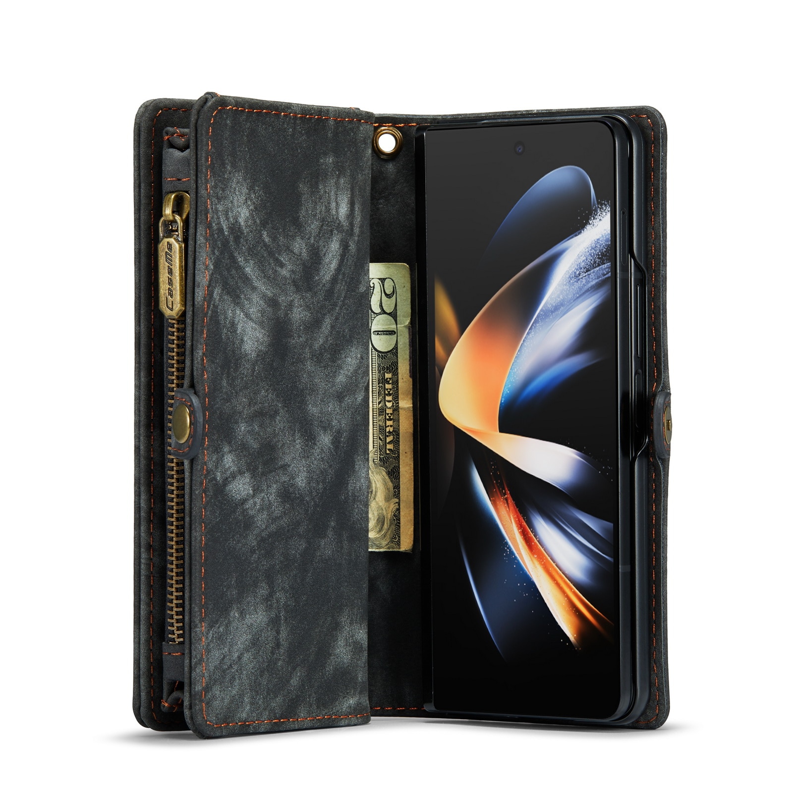 Cartera Multi-Slot Samsung Galaxy Z Fold 4 Gris