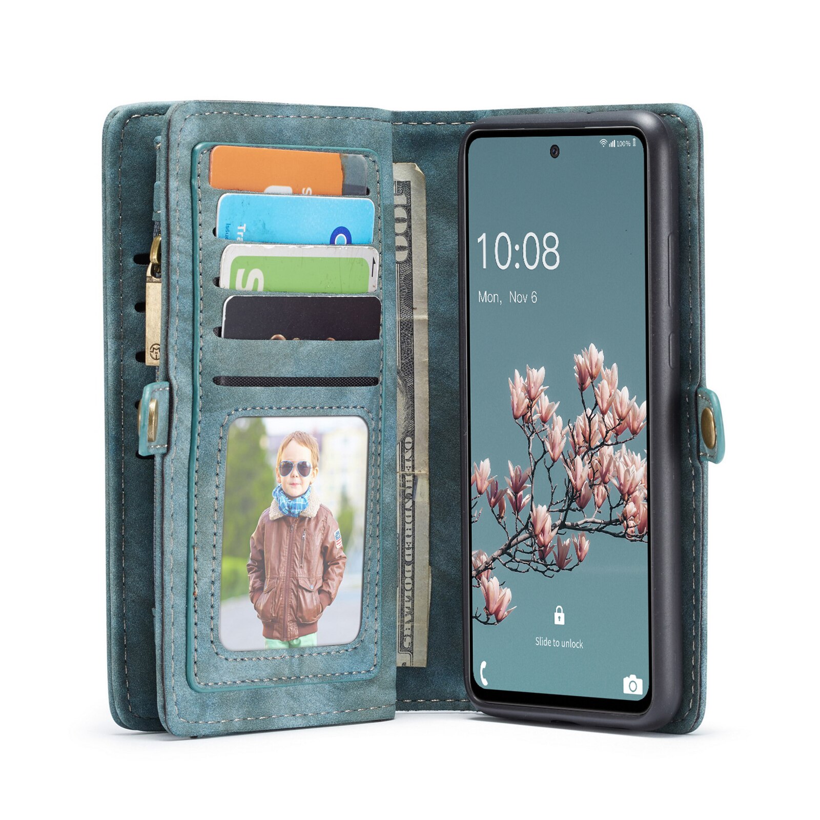 Cartera Multi-Slot Samsung Galaxy A33 Azul