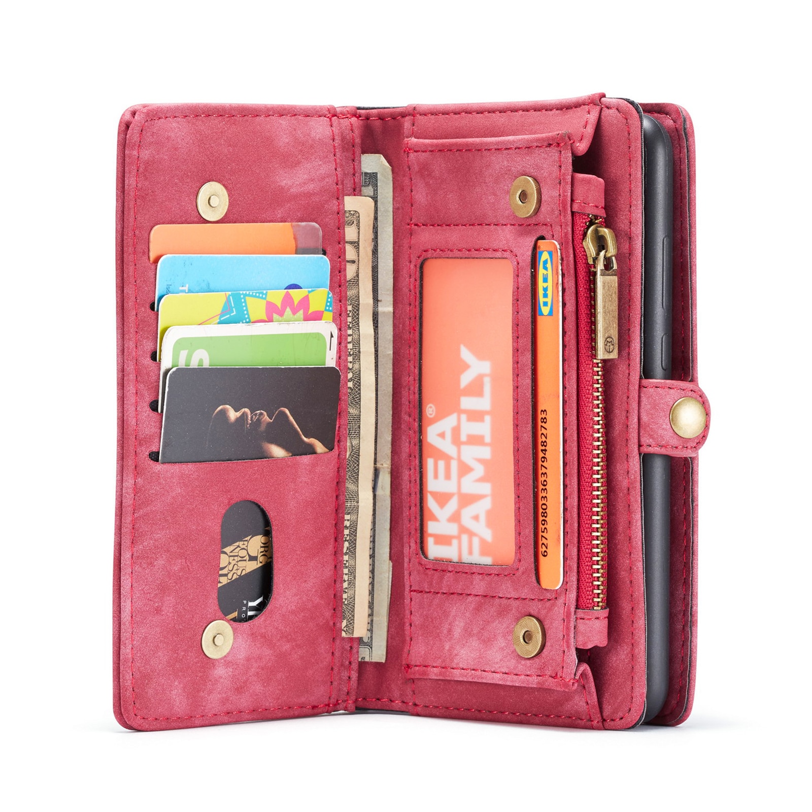 Cartera Multi-Slot Samsung Galaxy A33 Rojo