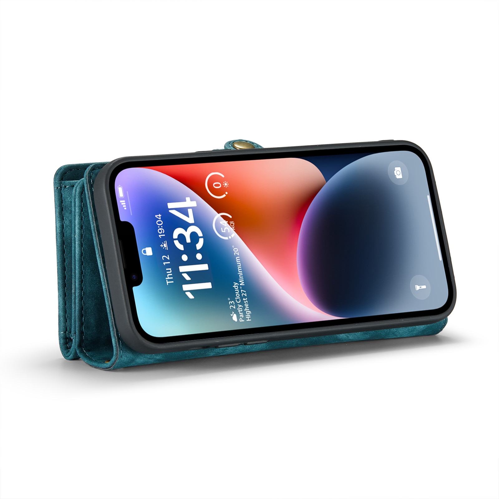 Cartera Multi-Slot iPhone 14 Plus Azul