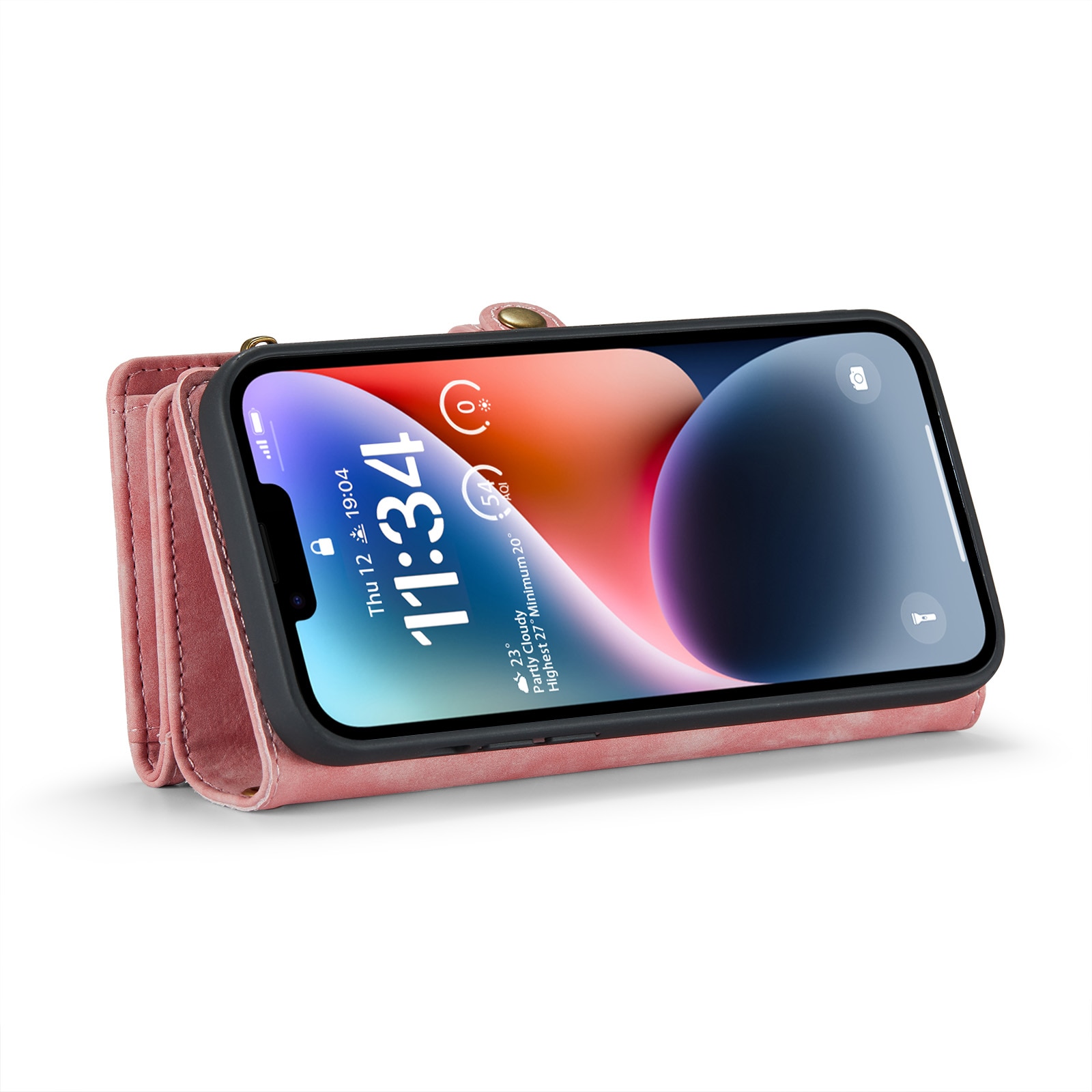 Cartera Multi-Slot iPhone 14 Plus Rosado