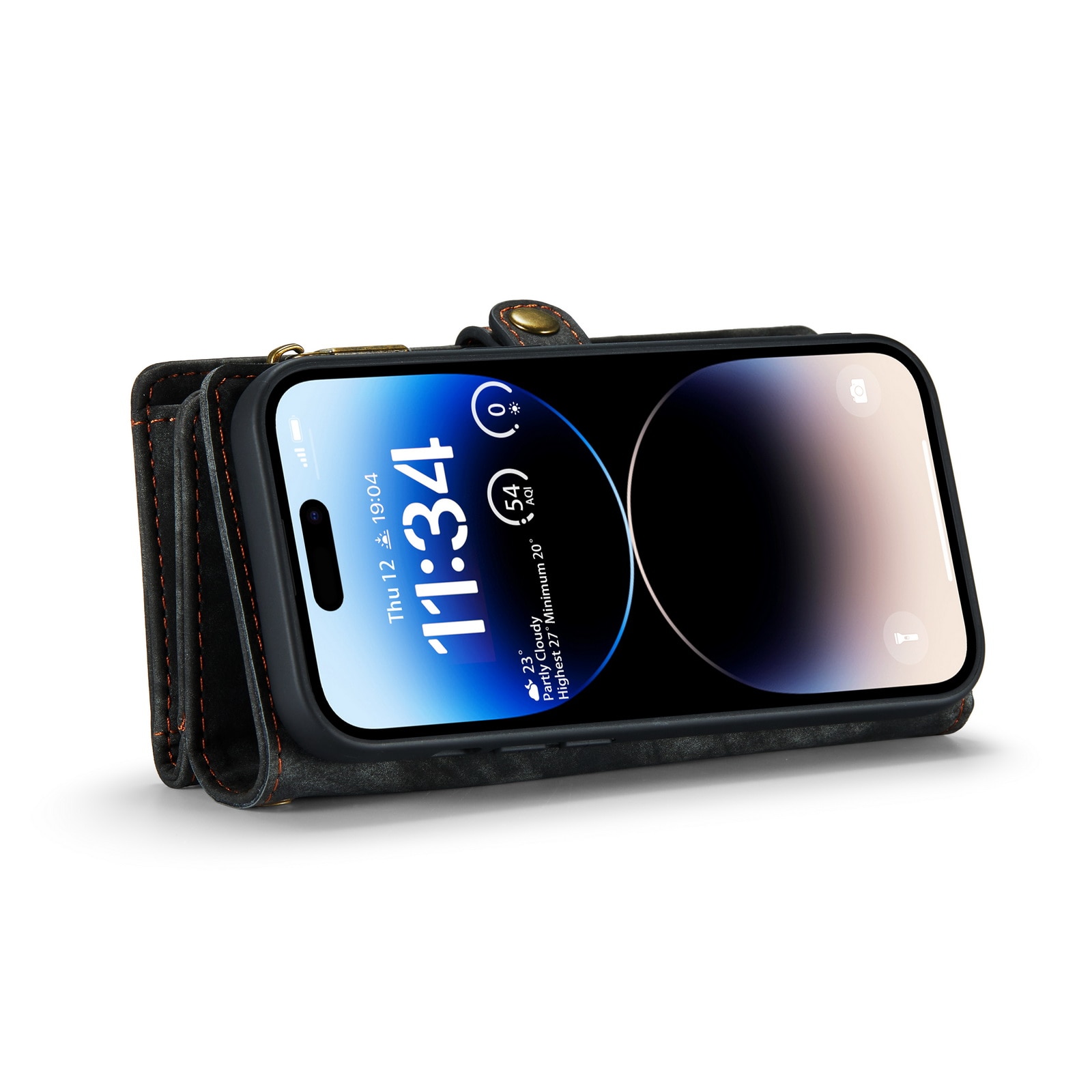 Cartera Multi-Slot iPhone 14 Pro Max Gris