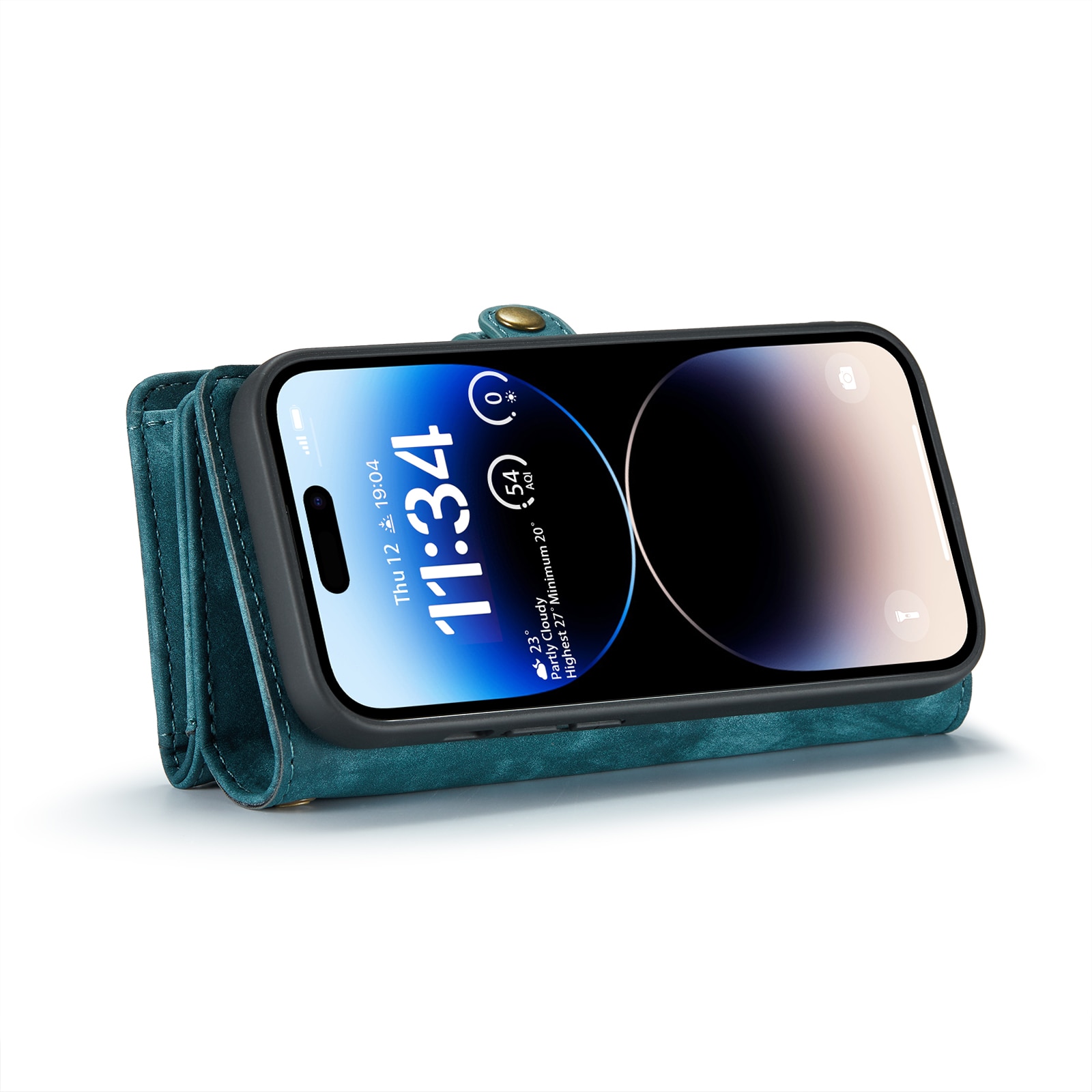 Cartera Multi-Slot iPhone 14 Pro Azul
