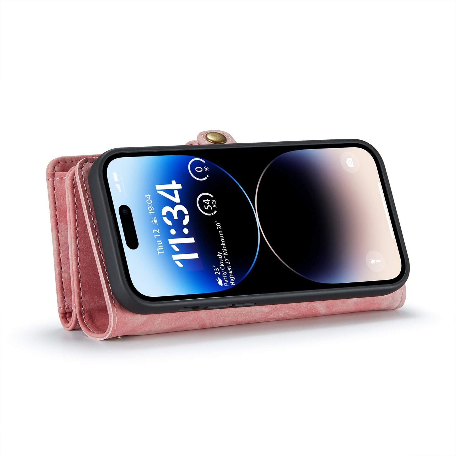 Cartera Multi-Slot iPhone 14 Pro Rosa